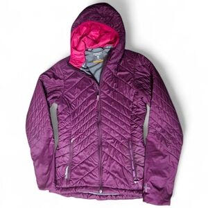 Icebreaker | Merino Stratus Hooded Jacket |  Aubergine | Womens | XS